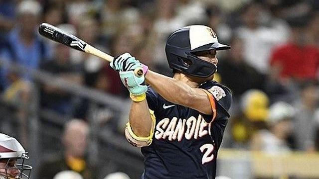송성문, MLB 가을야구 앞두고 멀티 히트…시즌 타율 0.195↑