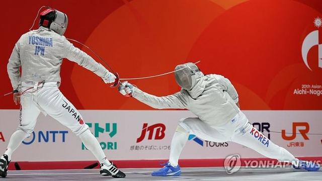 [1보] 한국 펜싱 남자 사브르, 아시안게임 단체전 4연패…오상욱 2관왕