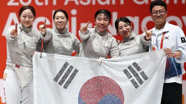 [아시안게임] '파리 은메달 세대' 전면에 나선 여자 사브르, 세대교체 성공