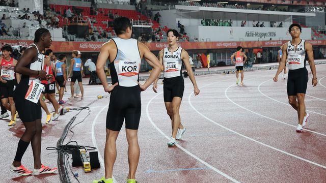 [나고야 2026] 실격→항소→판정 번복, 남자 400m 계주 극적 결선행