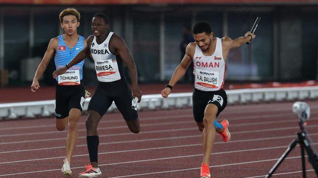 실격으로 끝난 줄 알았던 한국 남자 400m 계주…이례적 반전 나왔다