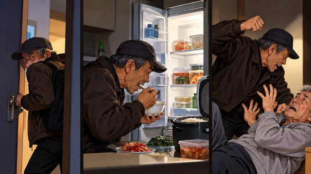 지인 집을 제집처럼 드나들었다…음식 훔쳐 먹다 발각되자 강도로