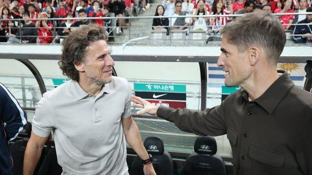 [IS승장]'4-1 완승' 포를란 우루과이 감독 