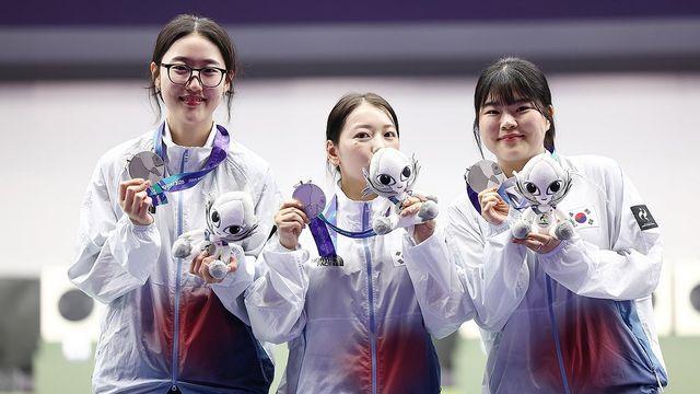 [아시안게임] 은메달 이끈 '엄마 사수' 봉서린 