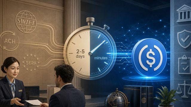 서클 USDC, 볼란테 결제망에 통합…SWIFT 2~5일 걸릴 정산 몇 분으로 단축
