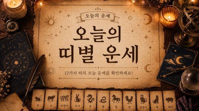 9월 30일 오늘의 운세, 각 띠마다 다른 에너지 흐른다 (+운세)