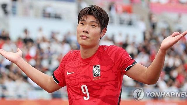 [아시안게임] '으쓱' 세리머니한 이영준 