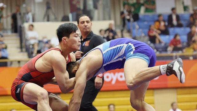 [아시안게임] 레슬링 정한재, 8강서 충격적인 역전패…김민석도 16강 패배