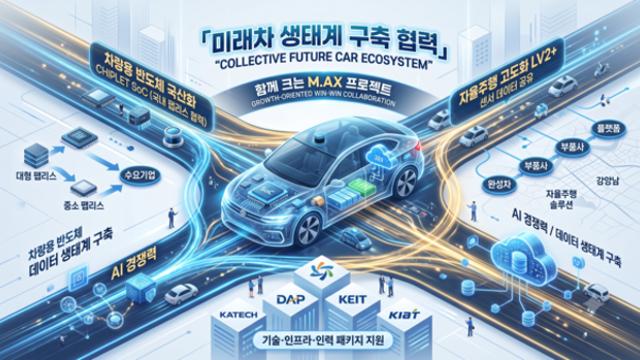 자율주행부터 반도체까지…산업부 '함께 크는 M.AX' 가동