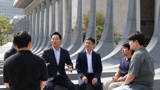 오세훈 시장, DMZ 지뢰 폭발 후 