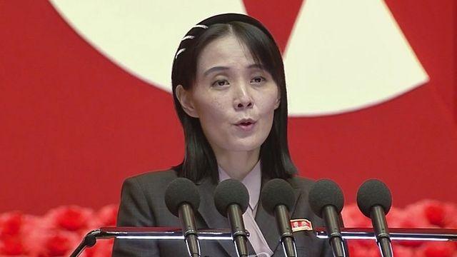 김여정, 'DMZ 北지뢰' 軍 발표 전면부인…