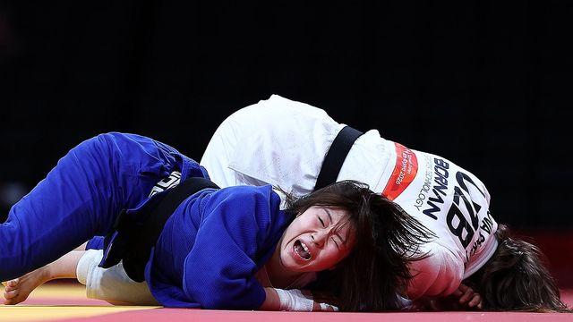 [아시안게임] 유도 허미미, 결승 진출…은메달 확보