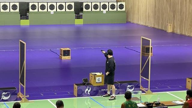 [1보] 사격 남자 속사권총, 중국 제치고 아시안게임 단체전 금메달