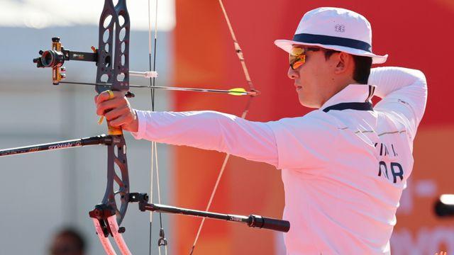 [속보] 김종호, 3전 4기 끝에 AG 개인전 첫 金…한국 컴파운드 새 역사