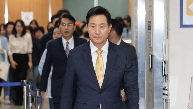 '정치자금법 위반' 오세훈 2심 징역 1년6개월 구형…23일 선고(종합)