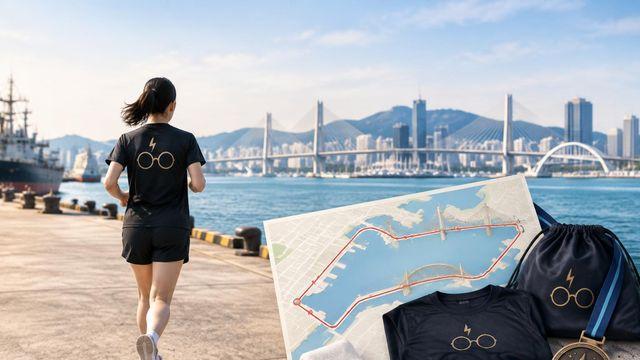 해리포터 런 출발지 부산항 1부두로 변경…코스 3.3km