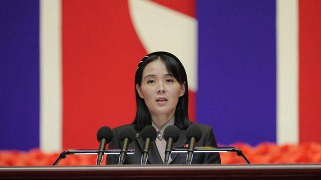 [속보] 김여정 “오늘 동해서 중거리전략미사일 발사 훈련”