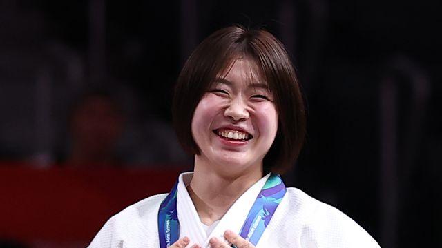 태어난 일본서 애국가 울린 허미미 “응원 덕에 끝까지 힘냈다…더 좋은 선수로 성장하겠다”