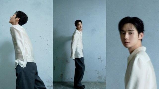 황민현, 신보 'OUR' 첫 콘셉트컷…화려함 덜어낸 '내면의 점'
