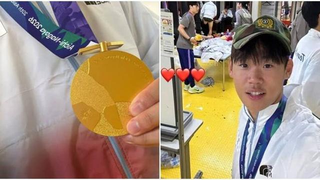 금메달 따고 ‘전역모’ 썼다가 뭇매, 단 16분 뛴 대표팀 막내 박승수 결국…