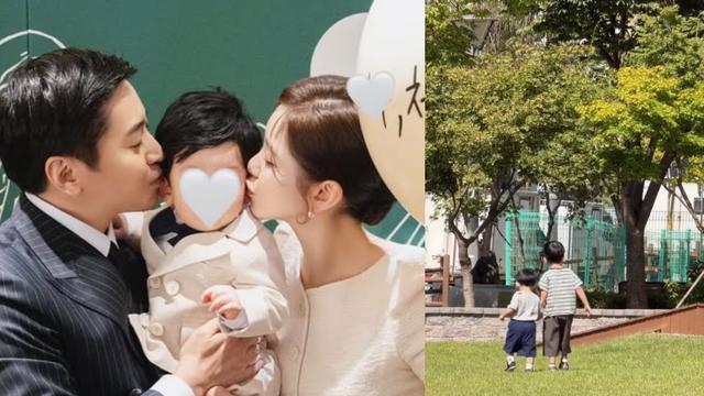 나혜미, 두 아들 많이 컸네 …♥에릭 “우리 강아지들” 흐뭇 [IS하이컷]