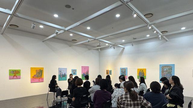 화성시문화관광재단, 이인경 작가 개인전 ‘심는 풍경-Re:Bloom’ 성황리 개막