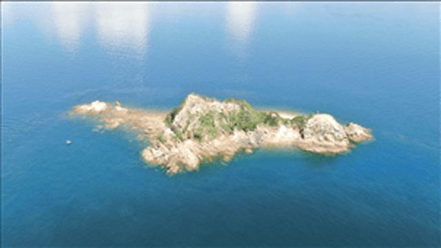 바닷바람이 깎은 절벽, 벌집 같은 바위…쌍봉낙타 닮은 ‘미육도’