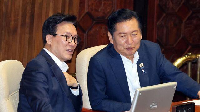 '정청래 미국 입국 불발'에 안철수가 보인 반응