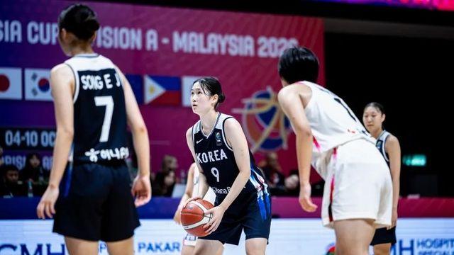 한국, U-18 여자농구 아시아컵 준결승서 일본에 37점 차 패배