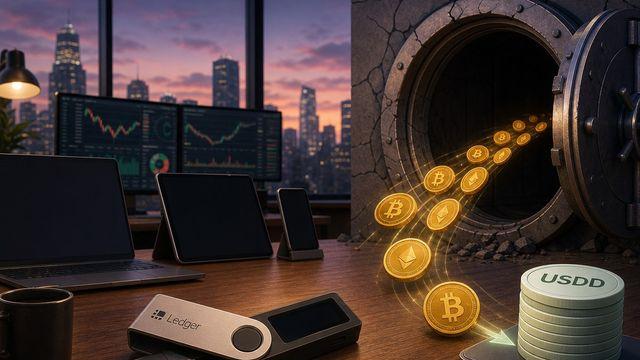 레저 도난 자금 200만 USDT, USDD로 전환…테더 동결 통제 밖으로 이동