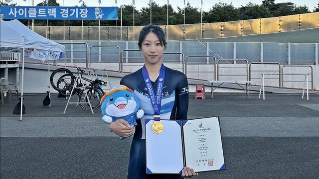 [종합] 제주사이클 송하빈 제107회 전국체전 2관왕 등극