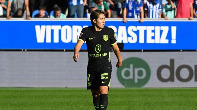 '이강인 교체 33분' 아틀레티코, 10명 싸운 알라베스 2-1로 격파