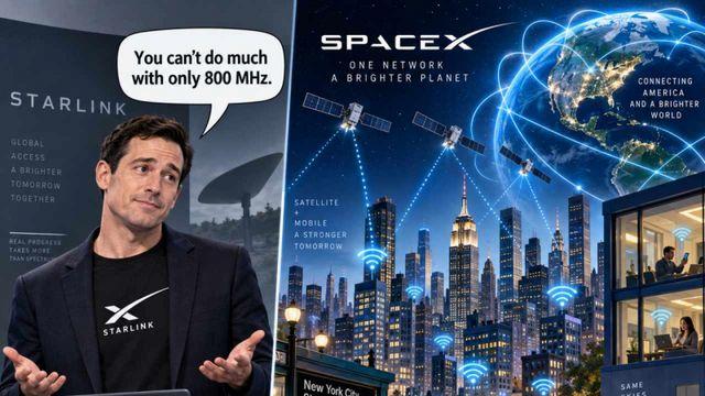 T-Mobile CTO, 스페이스X 800MHz 확보 평가절하 “주파수 보다 더 중요한 건 기지국”