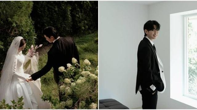 “아직도 실감 안 나”…웨딩화보 공개한 ‘14세 연하♥’와 결혼 앞둔 유명 가수