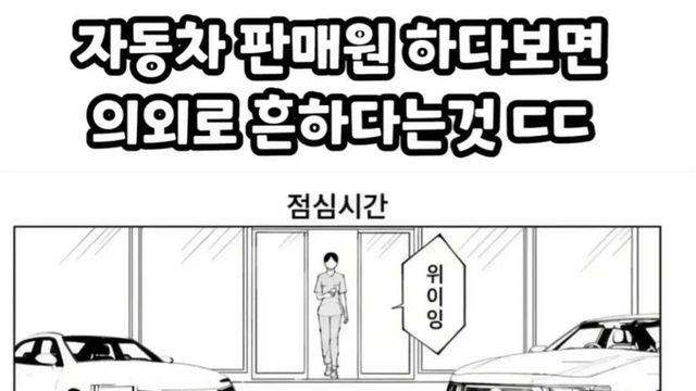 (Pic)자동차 판매원하면서 보는 의외로 흔하다는 부류