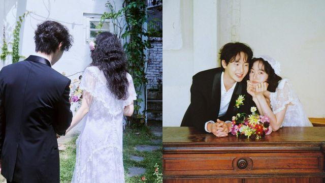 오늘(10일) 비공개 결혼식…드디어 웨딩화보 깜짝 공개한 5세 차 '배우 부부'