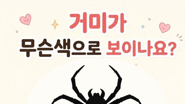 이건 초록거미입니다
