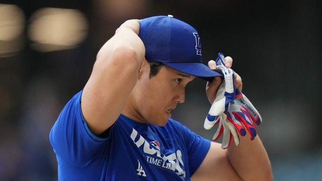 답답한 오타니도 결국, 5개월 만에 '이것' 했다…NLCS 1차전 4번타자 출격