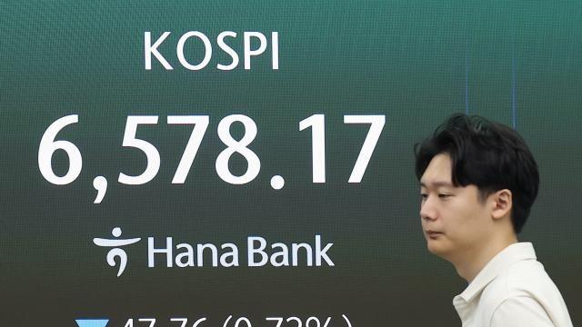 [마감시황] 코스피, 두달 만에 6400선 아래로…삼전·하이닉스 4%대 하락