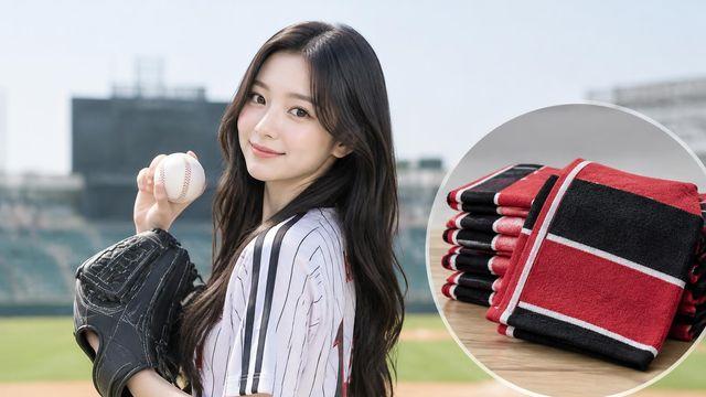 트리플에스 김채연, LG 가을야구 첫 경기 시구