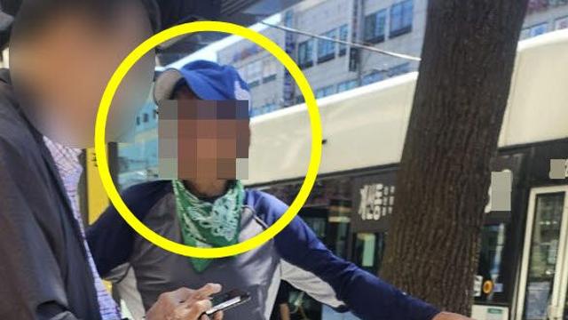 인천 구월동 흉기난동 용의자, 지난달엔 이랬다 [영상]