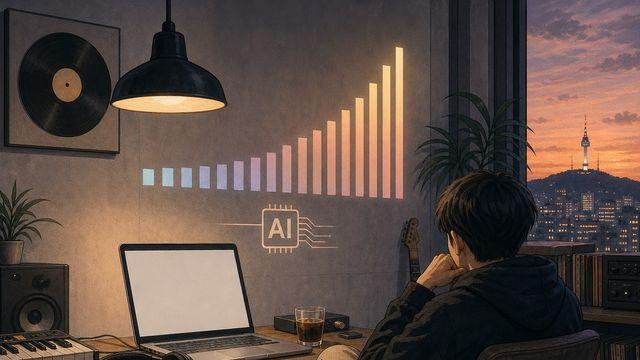 수노 AI곡 ‘The Adult I Dreamed Of’, 멜론 3위인데 AI 표기는 없다