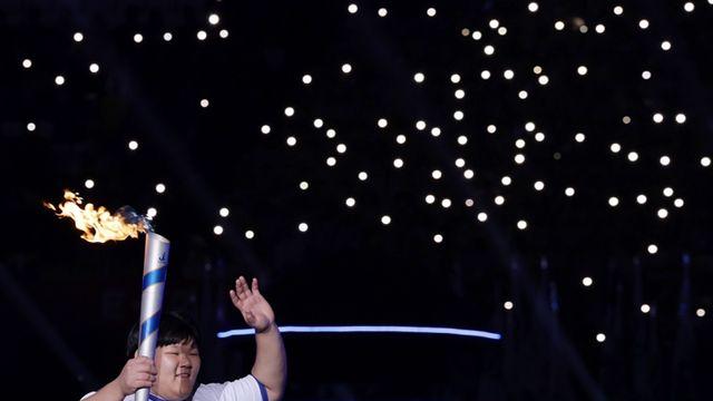 제107회 전국체육대회 한국유도 간판 이현지 불꽃으로 개막