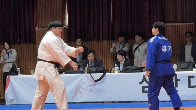 [전국체전] 세계를 메친 유도 이현지, +78㎏급 가볍게 우승…9초 만에 한판