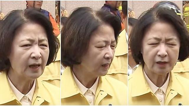 부천 화재 현장 찾은 추미애, '소방 재정 빨대' 질문하자 인상 찡그리더니 꺼낸 말