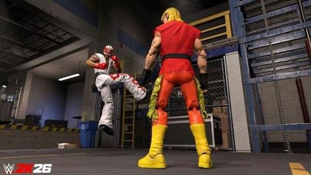 '스트리트 파이터' 옷 입은 WWE 슈퍼스타들 링 위로 난입 예고