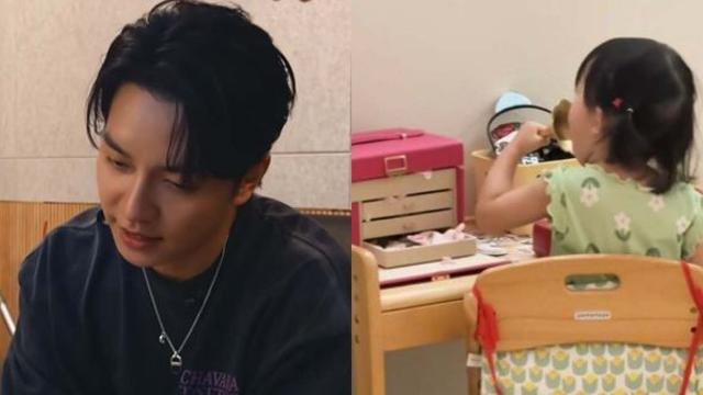 아빠 닮아 마이크 집었나…31개월 딸 얼굴 첫 공개한 '스타 부부'
