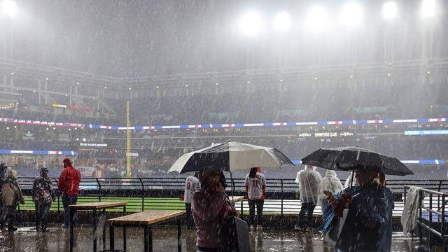 탬파베이-클리블랜드 MLB ALCS 4차전 우천 순연