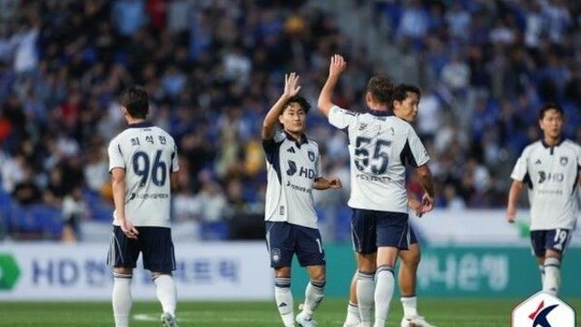 K리그 울산, 부천에 2-1 역전승... ‘파이널A’ 확정