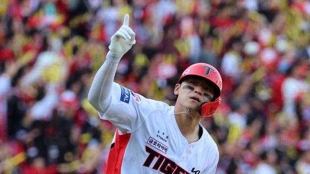 역시 김도영, LG 견제 뚫고 역전 솔로포...LG전 3경기 연속 홈런 [IS 광주]